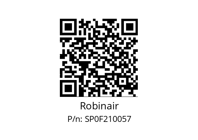   Robinair SP0F210057