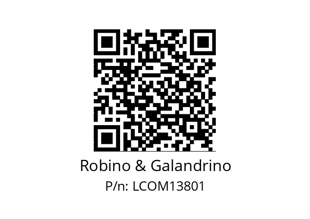   Robino & Galandrino LCOM13801