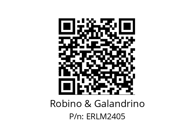   Robino & Galandrino ERLM2405