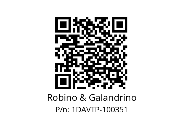   Robino & Galandrino 1DAVTP-100351