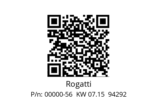   Rogatti 00000-56  KW 07.15  94292