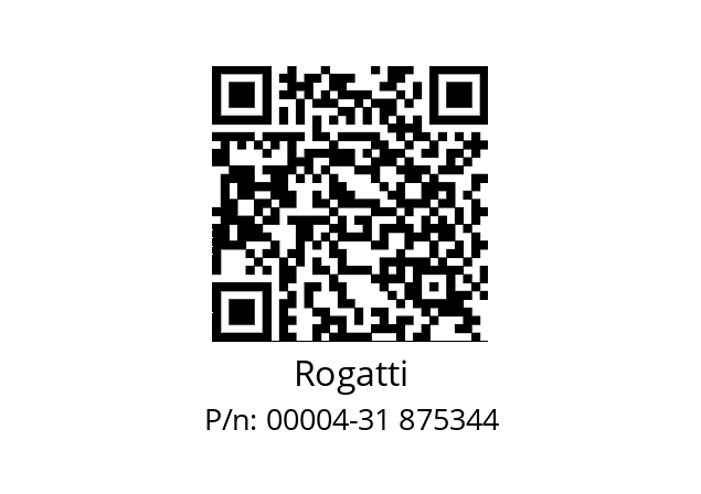   Rogatti 00004-31 875344