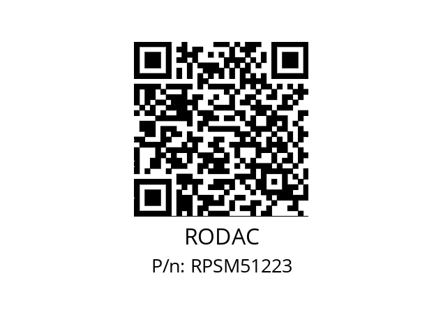   RODAC RPSM51223