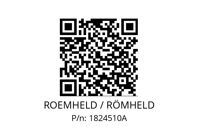   ROEMHELD / RÖMHELD 1824510A