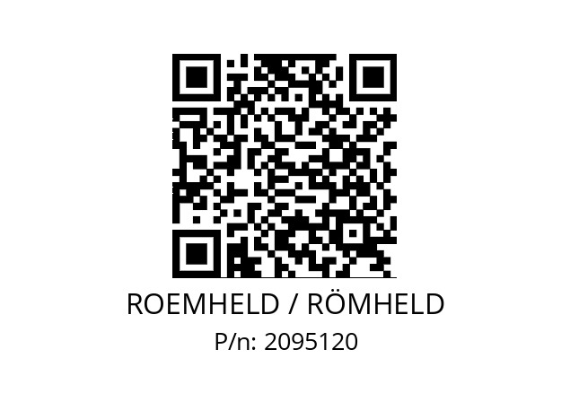   ROEMHELD / RÖMHELD 2095120