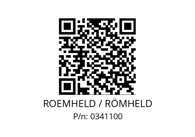   ROEMHELD / RÖMHELD 0341100