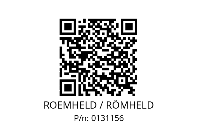   ROEMHELD / RÖMHELD 0131156