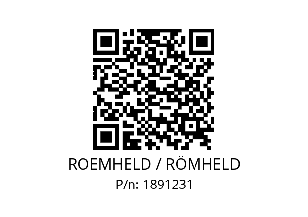   ROEMHELD / RÖMHELD 1891231