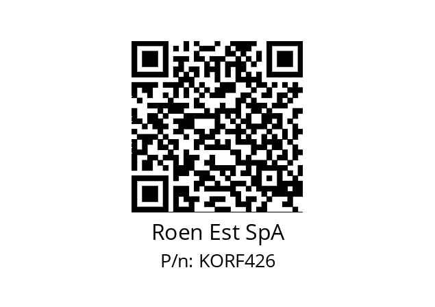   Roen Est SpA KORF426