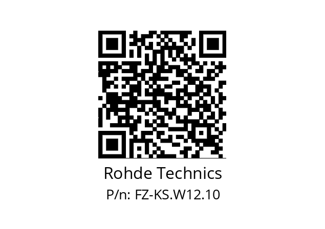   Rohde Technics FZ-KS.W12.10