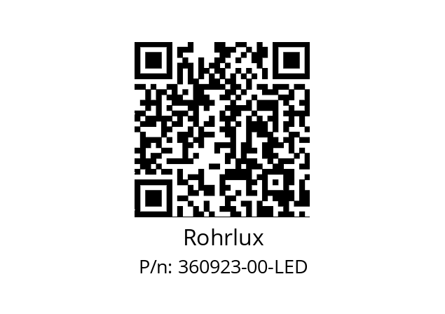   Rohrlux 360923-00-LED