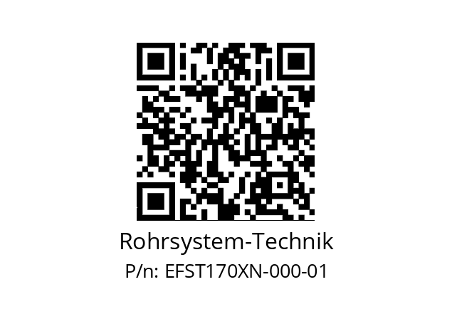   Rohrsystem-Technik EFST170XN-000-01