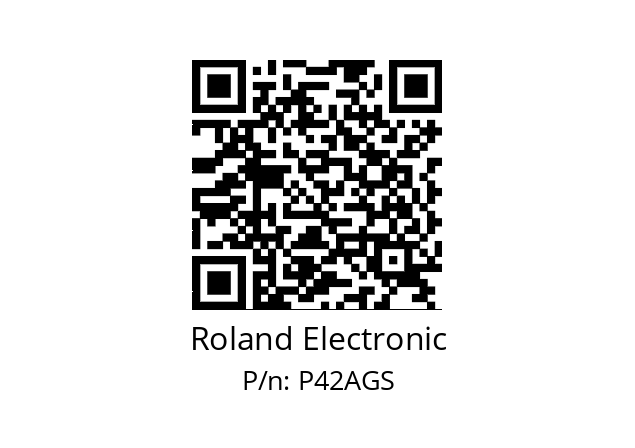   Roland Electronic P42AGS