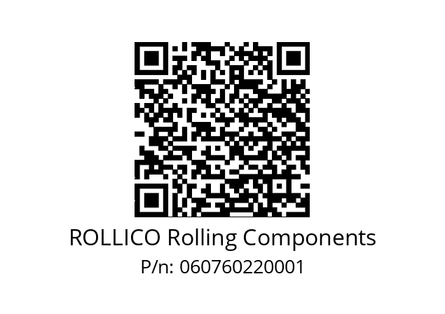   ROLLICO Rolling Components 060760220001