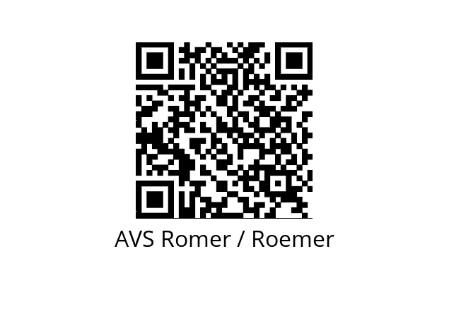  151M-6/4-M6 (300500) AVS Romer / Roemer 