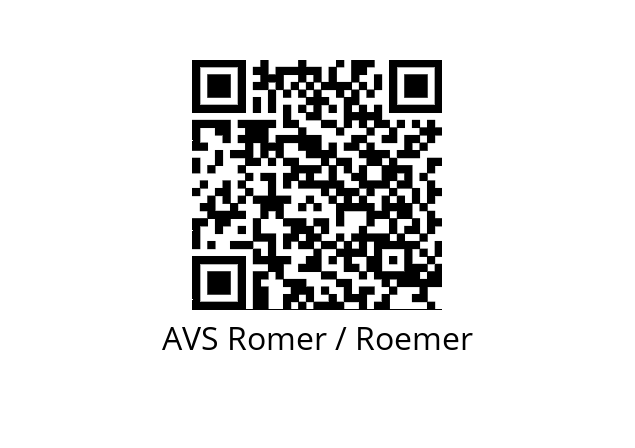  16/8 DN15 G707 AVS Romer / Roemer 