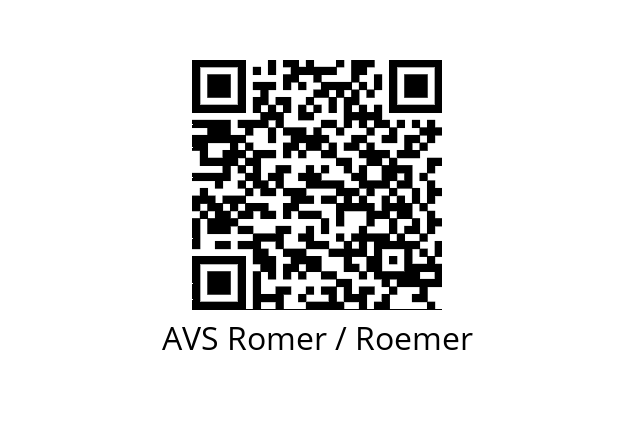  E22-024/= -HO AVS Romer / Roemer 