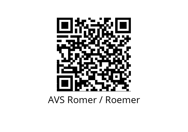  EMV-S01-A30-10ZK  24 VDC AVS Romer / Roemer 