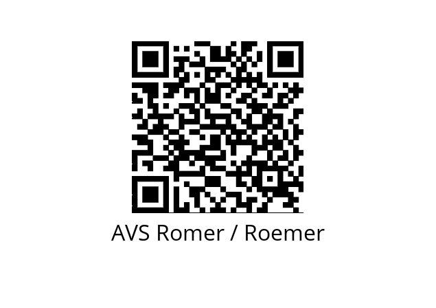  EGV-151-Y58-5/4BO-00 (652851) AVS Romer / Roemer 