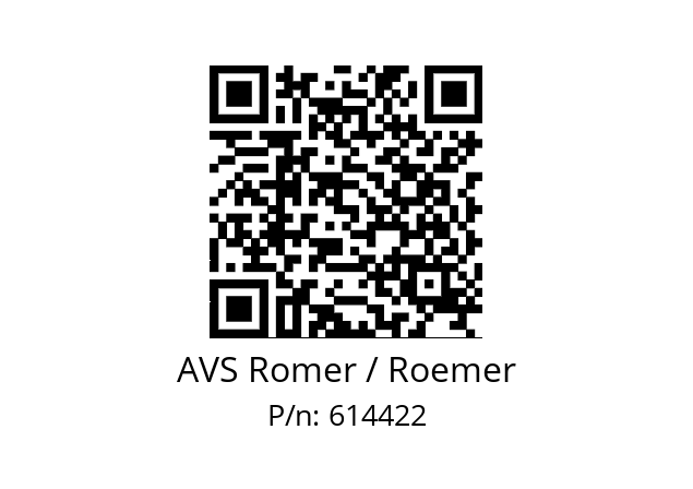   AVS Romer / Roemer 614422