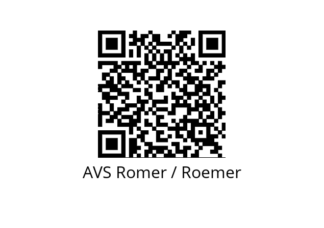  EDV-113-A60-3/8B-00 AVS Romer / Roemer 