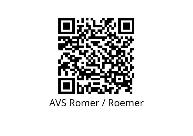  XGV-3000-000-D13CL-04 AVS Romer / Roemer 