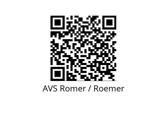  EGV-112-A78-1/2PR-00 AVS Romer / Roemer 