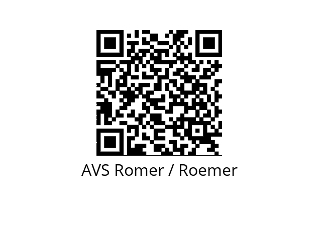  EGV-151-Y58-3/4BO-00 AVS Romer / Roemer 