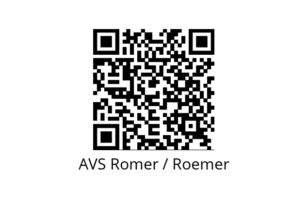  EWV-111-G60-1/4B-00 AVS Romer / Roemer 