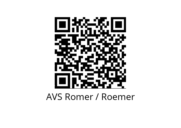  EGV-311-A72-1/2 AVS Romer / Roemer 