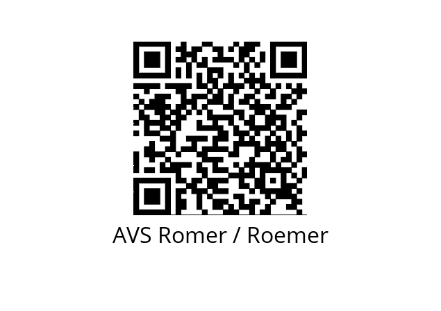  EGV-111Q-A78-3/4BN-00 AVS Romer / Roemer 