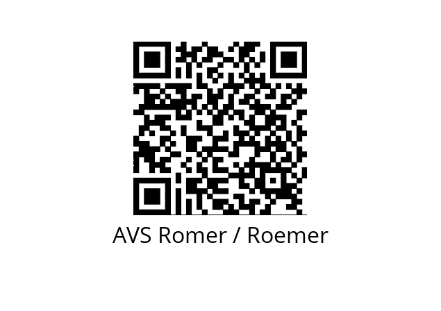  EGV-111-AHL-D50PR-00 AVS Romer / Roemer 