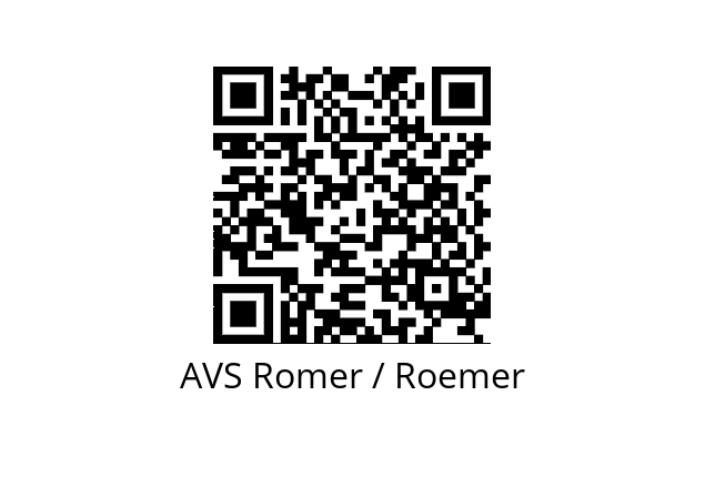  EGV-112-A78-3/4 AVS Romer / Roemer 