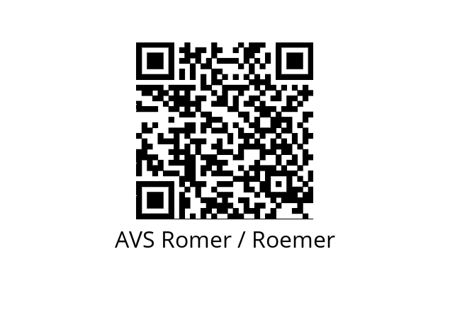  EGV-S106-X25-1 AVS Romer / Roemer 