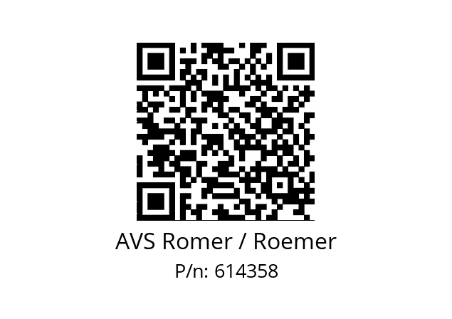   AVS Romer / Roemer 614358