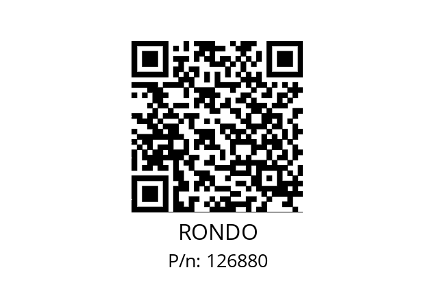   RONDO 126880