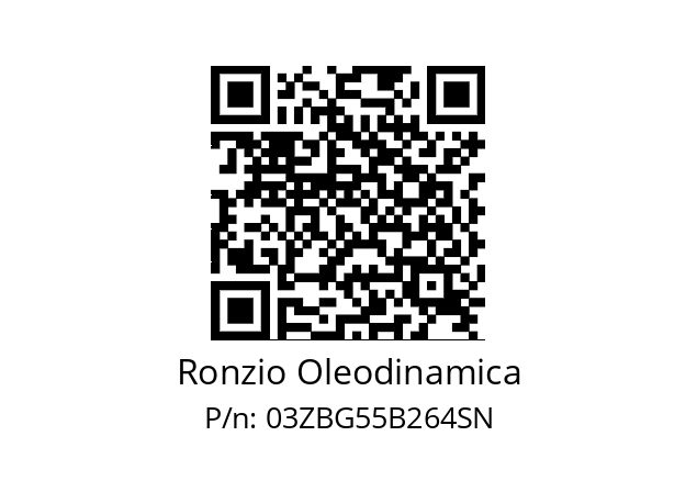   Ronzio Oleodinamica 03ZBG55B264SN