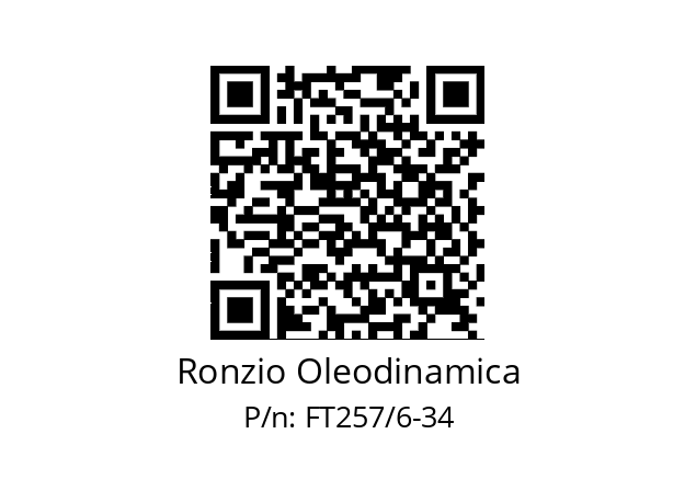   Ronzio Oleodinamica FT257/6-34