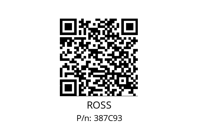   ROSS 387C93