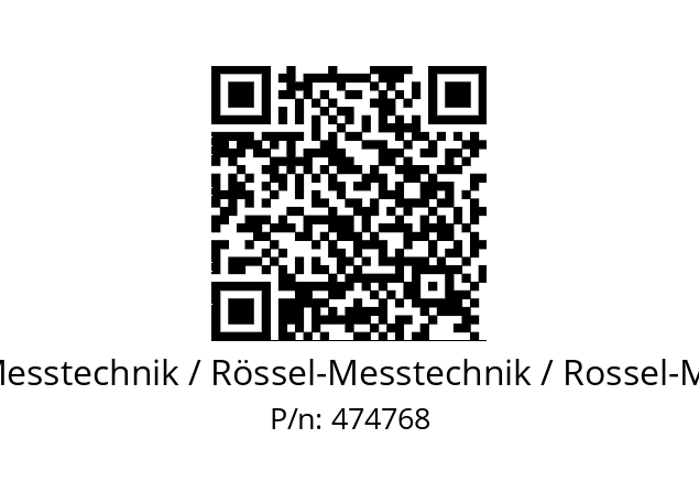   ROESSEL-Messtechnik / Rössel-Messtechnik / Rossel-Messtechnik 474768