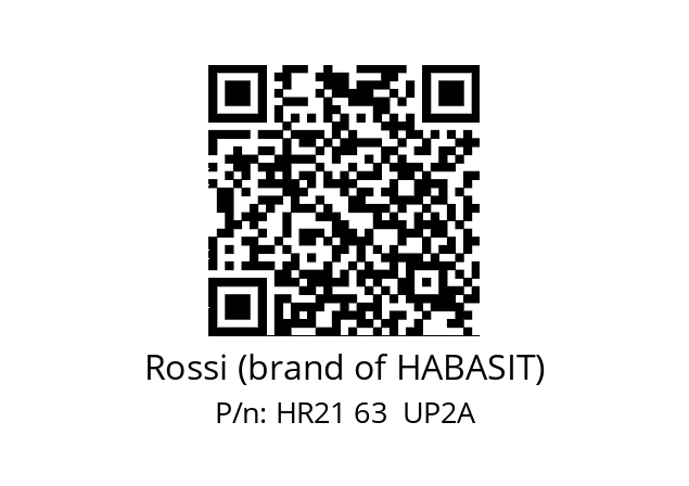   Rossi (brand of HABASIT) HR21 63  UP2A