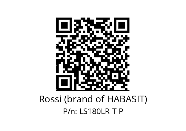   Rossi (brand of HABASIT) LS180LR-T P