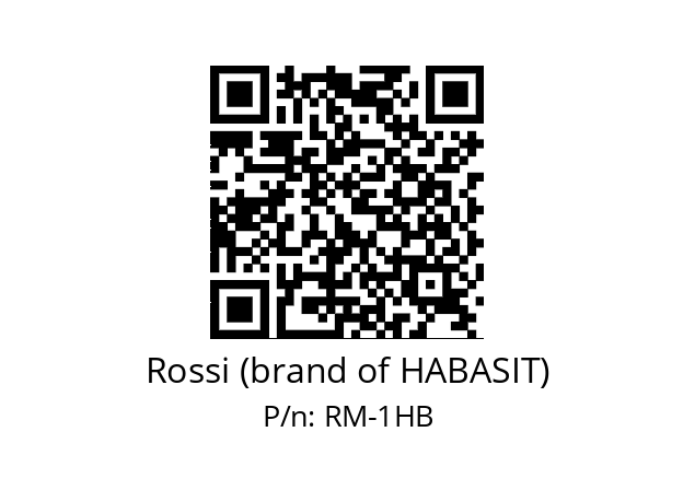   Rossi (brand of HABASIT) RM-1HB