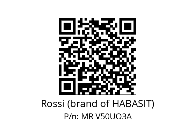   Rossi (brand of HABASIT) MR V50UO3A