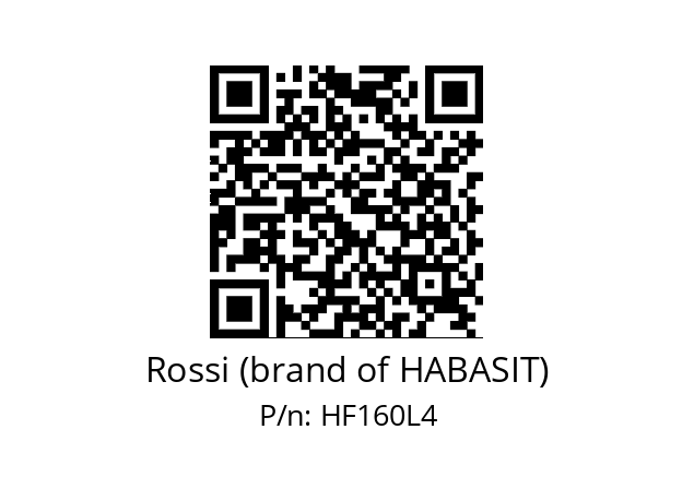   Rossi (brand of HABASIT) HF160L4