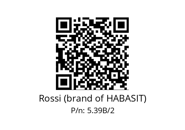   Rossi (brand of HABASIT) 5.39B/2