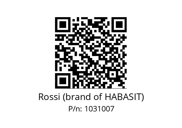   Rossi (brand of HABASIT) 1031007