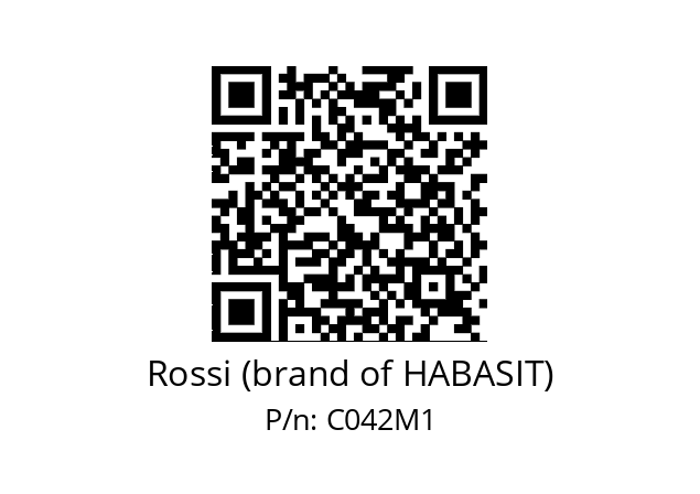   Rossi (brand of HABASIT) C042M1