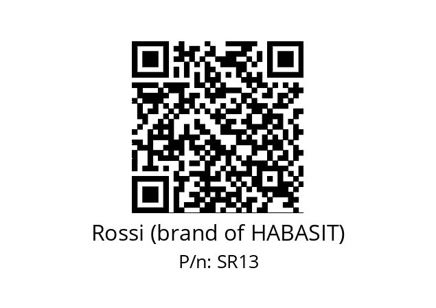   Rossi (brand of HABASIT) SR13