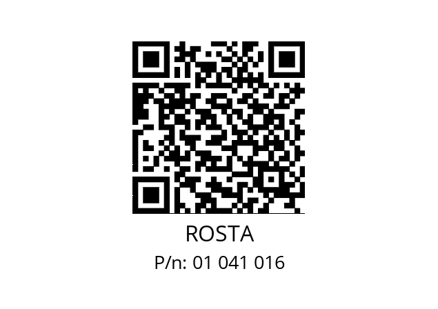   ROSTA 01 041 016